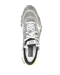 RUN OF Olaf Lace Up Panelled Sneakers