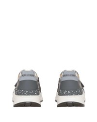 Burberry Panelled Check Sneakers