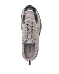 Coach Panelled Lace Up Sneakers
