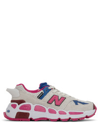 New Balance Pink Gray Salehe Bembury Edition 574 Yurt Sneakers