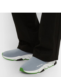 Balenciaga Speed Sock Stretch Knit Slip On Sneakers