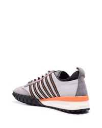 DSQUARED2 Striped Lo Top Trainers