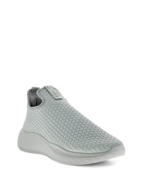 Ecco Therap Leather Slip On Sneaker In Concrete At Nordstrom