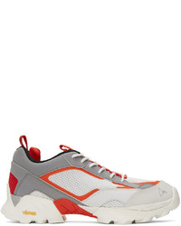 Roa White Red Lhakpa Sneakers