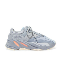adidas Originals Yeezy Boost 700 Suede Leather And Mesh Sneakers