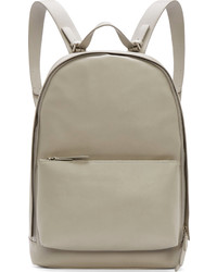 3.1 Phillip Lim Cet Grey Matte Leather Backpack