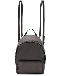 Stella McCartney Grey Mini Falabella Backpack