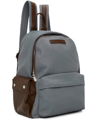 Brunello Cucinelli Grey Travel Backpack
