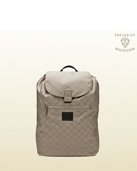 Gucci Gg Nylon Backpack From The Viaggio Collection