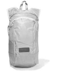 adidas by Stella McCartney Reflective Shell And Mesh Backpack Light Gray