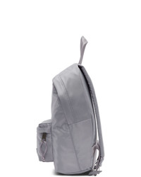 Eastpak Silver Satin Orbit Backpack