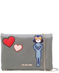 Love Moschino Doll Patch Shoulder Bag