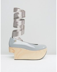 Melissa Vivienne Westwood For Flatform Tie Ankle Shoe