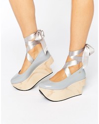 Melissa Vivienne Westwood For Flatform Tie Ankle Shoe
