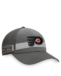 FANATICS Branded Charcoal Philadelphia Flyers Home Ice Snapback Hat At Nordstrom