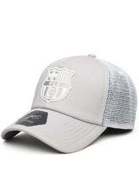 FAN INK Fi Collection Gray Barcelona Fog Trucker Snapback Adjustable Hat