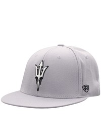 Top of the World Gray Arizona State Sun Devils Fitted Hat