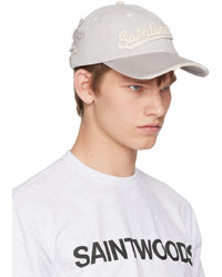 Saintwoods Gray Distressed Cap