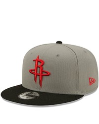 New Era Gray Houston Rockets Misty Morning 9fifty Snapback Hat