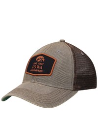 LEGACY ATHLETIC Gray Iowa Hawkeyes Legacy Practice Old Favorite Trucker Snapback Hat At Nordstrom