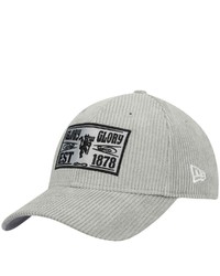 New Era Gray Manchester United Cord Pack 9forty Adjustable Hat At Nordstrom