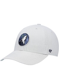 '47 Gray Minnesota Timberwolves Team Franchise Fitted Hat At Nordstrom
