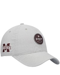 Black Clover Gray Mississippi State Bulldogs Oxford Circle Adjustable Hat At Nordstrom