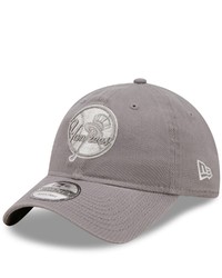 New Era Gray New York Yankees Misty Morning Core Classic 9twenty Adjustable Hat At Nordstrom