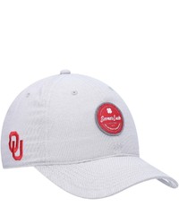 Black Clover Gray Oklahoma Sooners Oxford Circle Adjustable Hat At Nordstrom