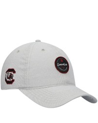 Black Clover Gray South Carolina Gamecocks Oxford Circle Adjustable Hat