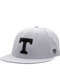 Top of the World Gray Tennessee Volunteers Fitted Hat