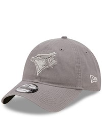 New Era Gray Toronto Blue Jays Misty Morning Core Classic 9twenty Adjustable Hat At Nordstrom