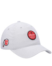 Black Clover Gray Utah Utes Oxford Circle Adjustable Hat At Nordstrom