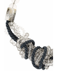 Armani Collezioni Rope Beaded Necklace