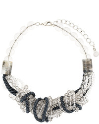 Armani Collezioni Rope Beaded Necklace