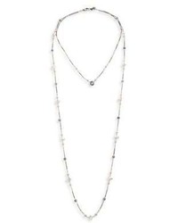 Chan Luu Double Layer 3 4mm Freshwater Pearl Beaded Necklace