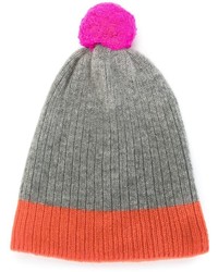 Chinti and Parker Color Block Ribbed Beanie Hat