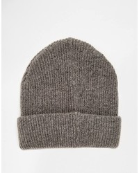 Asos Collection Beanie With Logo Here Label