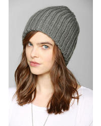Urban Outfitters Cozy Rib Knit Slouchy Beanie