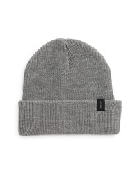 RVCA Dayshift Beanie In Heather Grey At Nordstrom