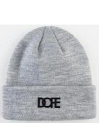 DOPE Matte Logo Beanie Light Grey One Size For 234790131