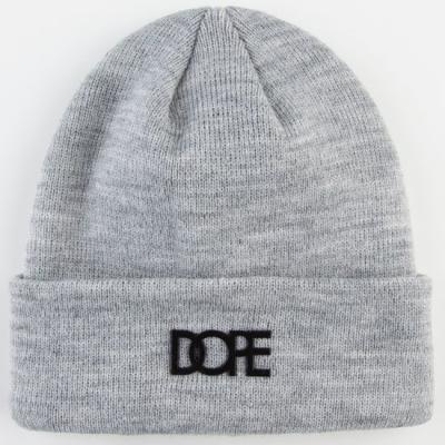 DOPE Matte Logo Beanie Light Grey One Size For 234790131, $35 | Tilly's ...