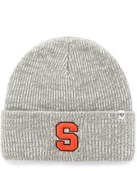 '47 Gray Syracuse Orange Brain Freeze Cuffed Knit Hat At Nordstrom