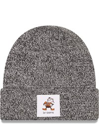 New Era Heathered Black Cleveland Browns Hamilton Cuffed Knit Hat In Heather Black At Nordstrom