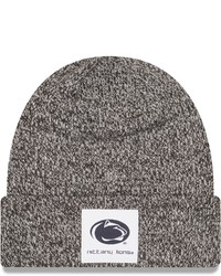 New Era Heathered Black Penn State Nittany Lions Hamilton Cuffed Knit Hat In Heather Black At Nordstrom