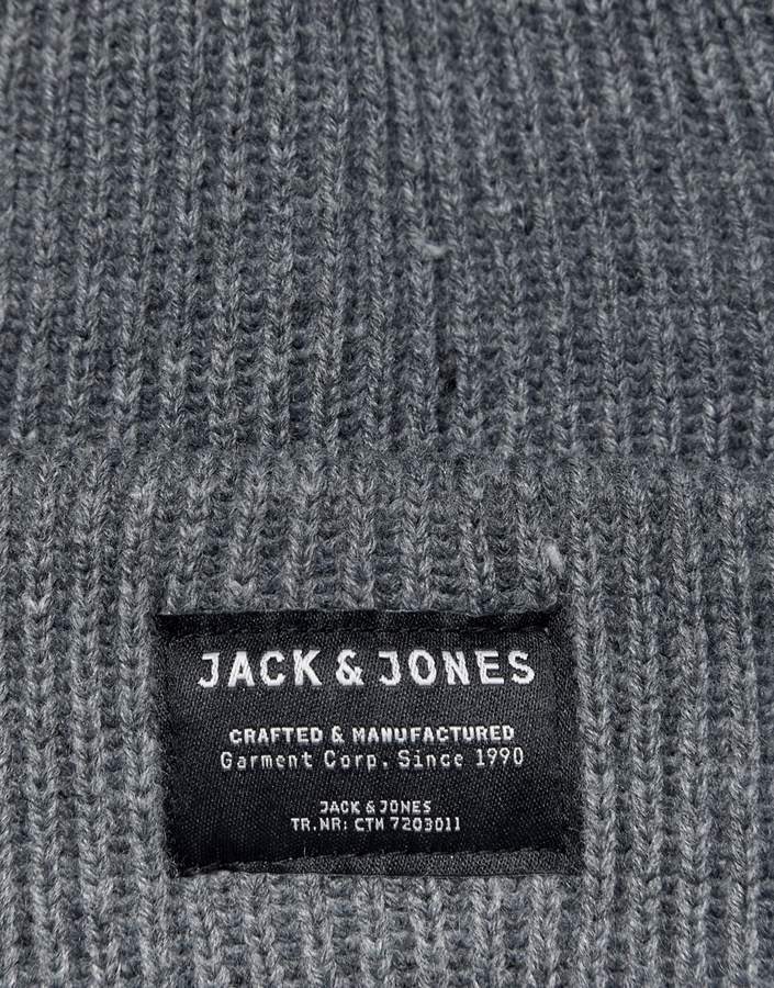 Jack & Jones - Bonnet - Gris