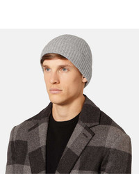 Lock & Co Hatters Ribbed Cashmere Beanie