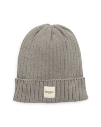 Madewell Sourced Cotton Blend Cuff Beanie In Light Graphite At Nordstrom