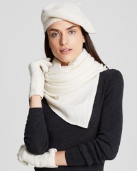 Bloomingdale's C By Angelina Cashmere Beret