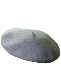 Scala Wool Beret By Dorfman Pacific Grey One Size